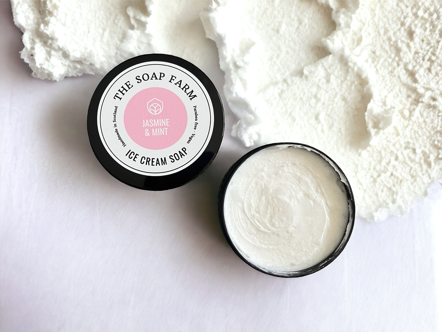 Jasmine & Mint Ice-Cream Soap