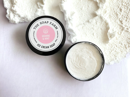 Jasmine & Mint Ice-Cream Soap