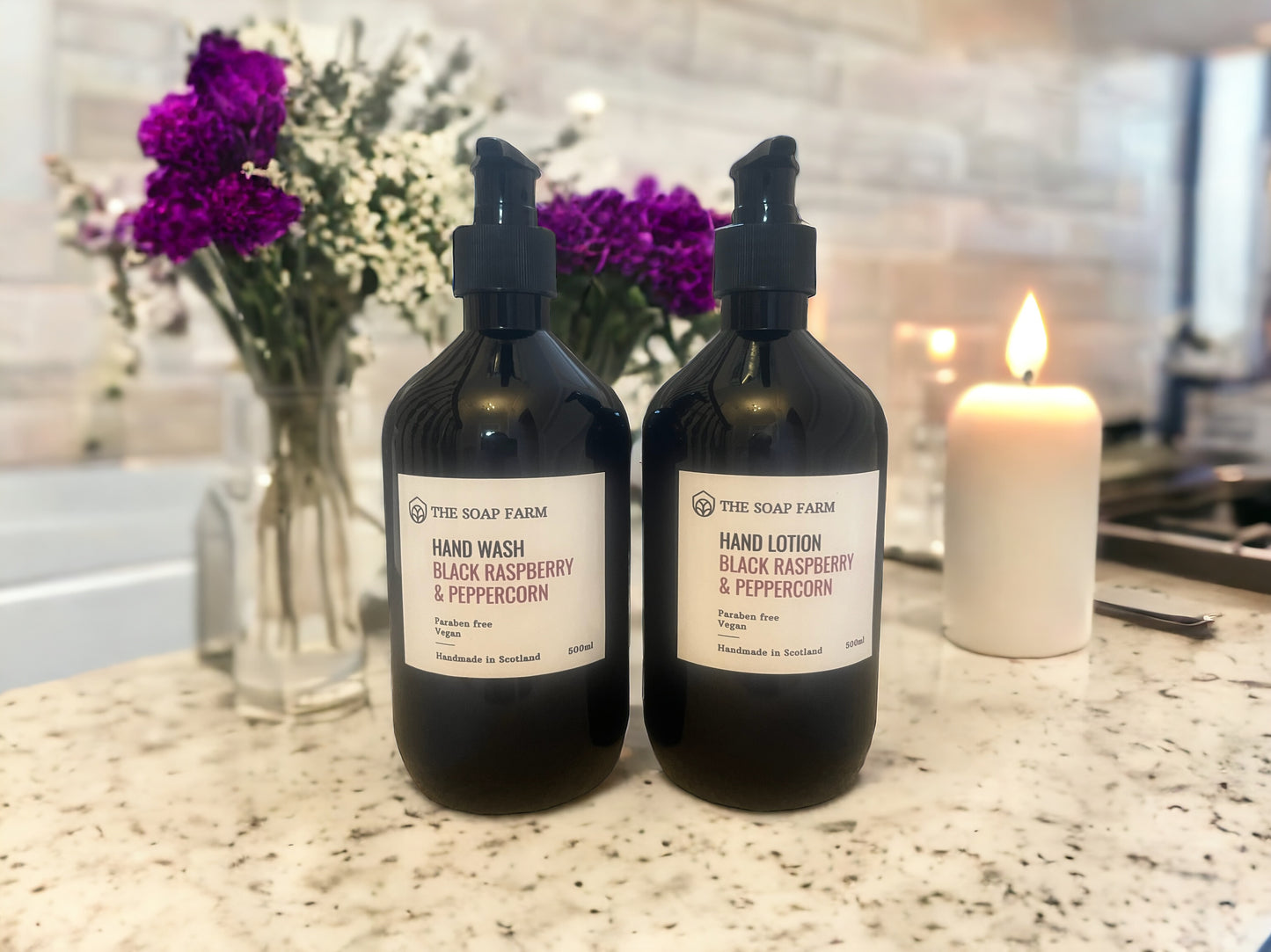 Black Raspberry & Peppercorn 500ml Set