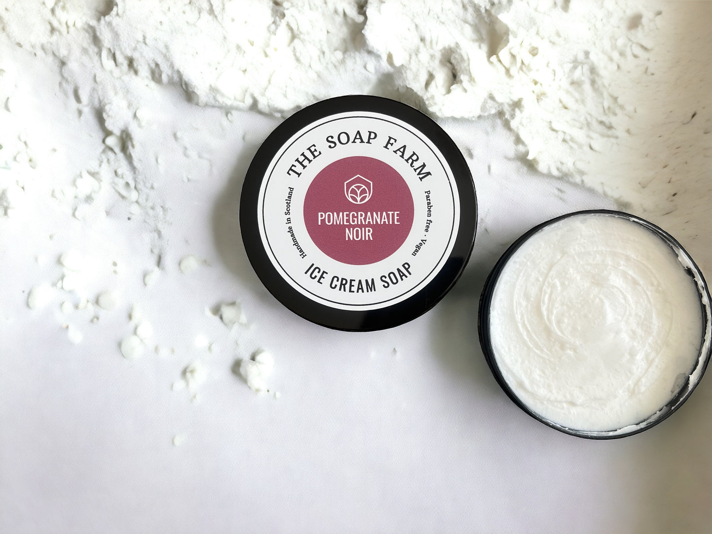 Pomegranate Noir Ice-Cream Soap