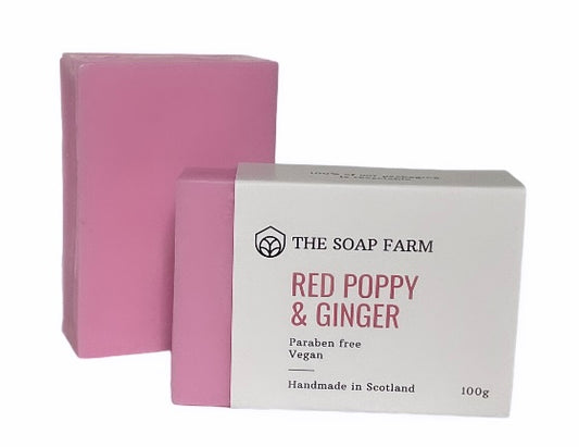 Red Poppy & Ginger Soap Bar