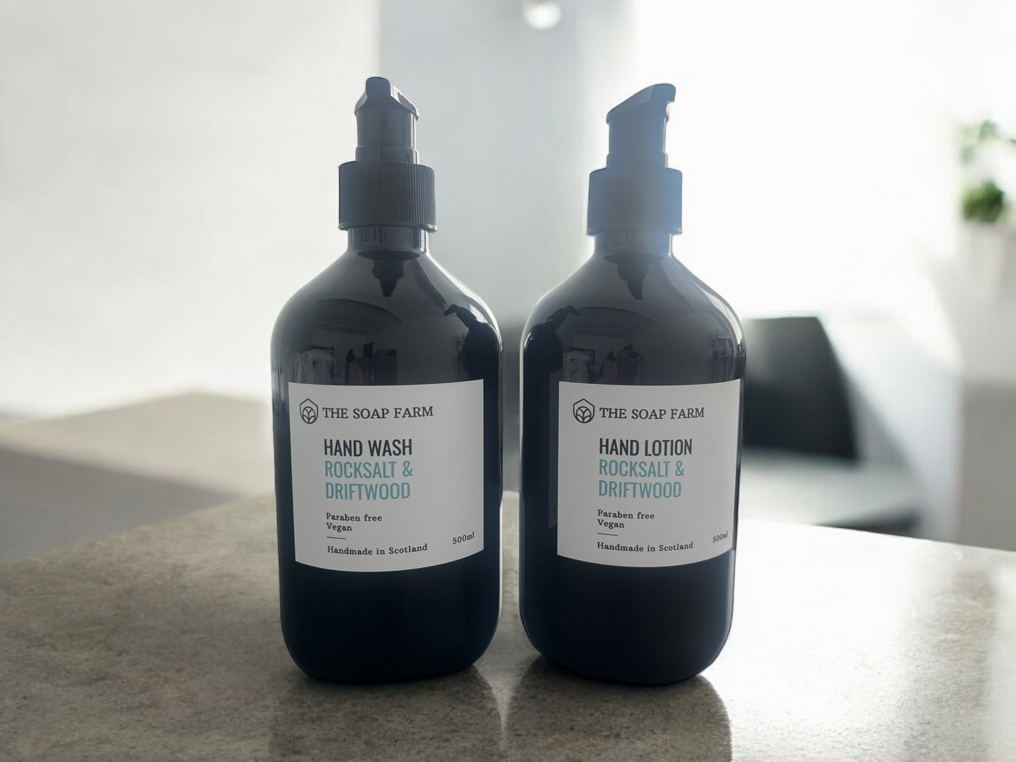 Rocksalt & Driftwood Hand Wash & Hand lotion Set