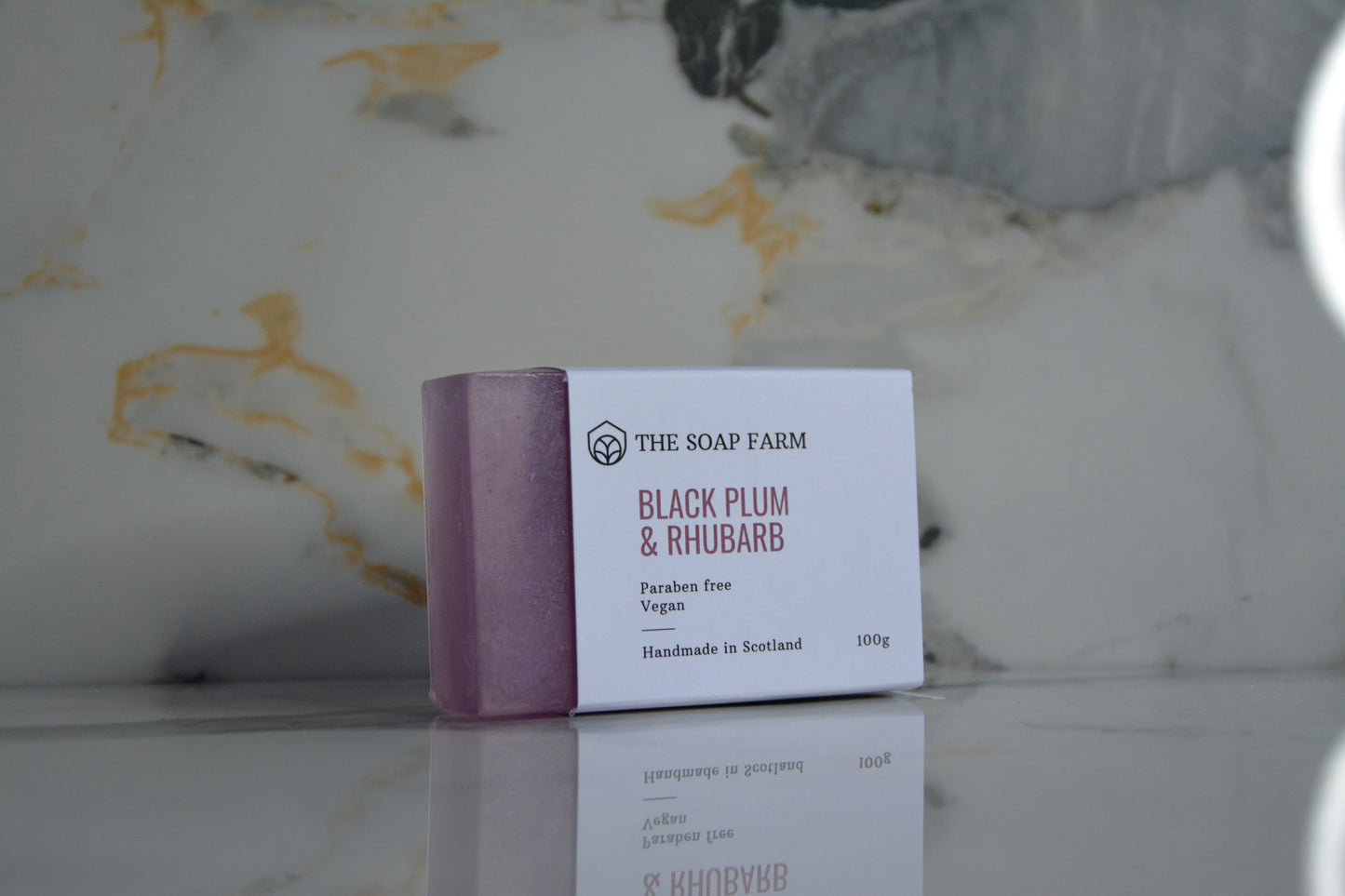 Black Plum & Rhubarb Soap Bar